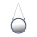 Cheungs Cheungs 5435S Metal Mirror with Rope Hanger; Blue - Small 5435S